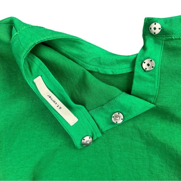a.t.corner Women’s Green Tie Back Top In Size Small ~ Korean Brand - Picture 6 of 6
